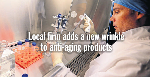 Local Firm Adds a New Wrinkle to Anti-Aging Products